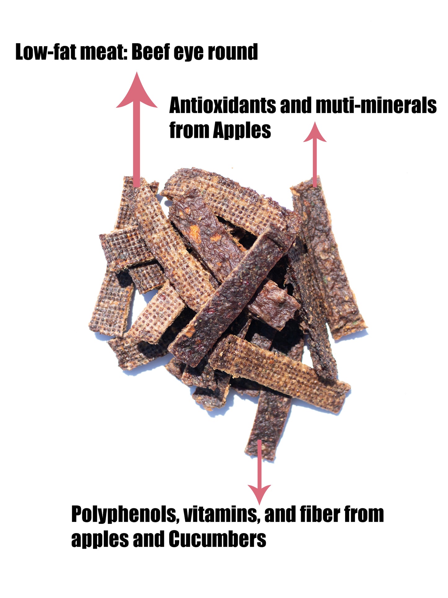 Beef, Apple & Cucumber Dog Treats